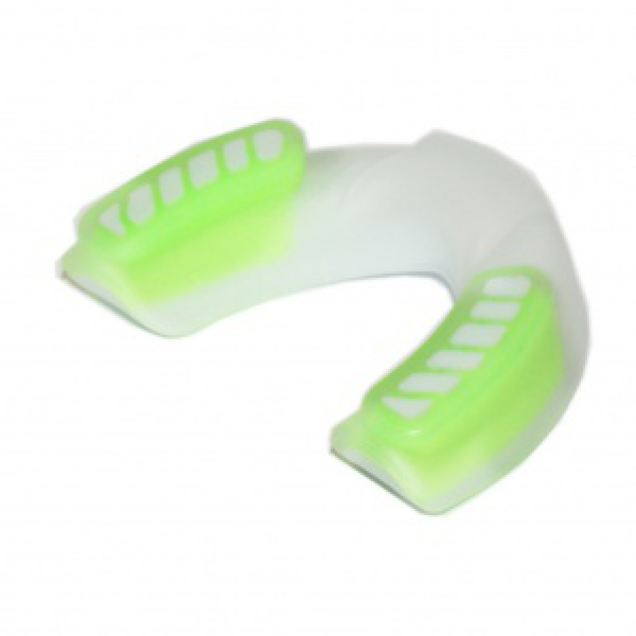 Капа боксерська POWER прозоро-зелено-біла MG-006-ПЗБ