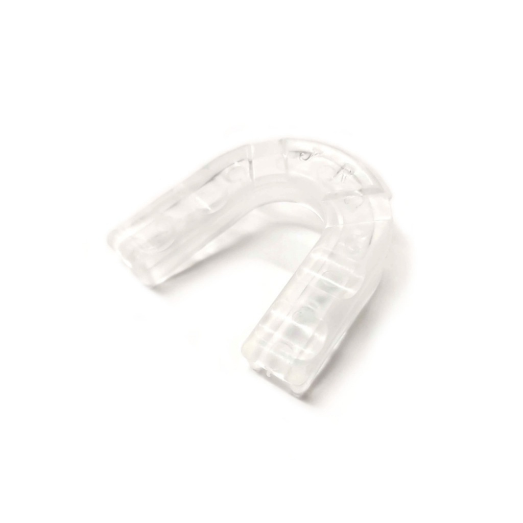 Капа боксерська юніорська K1-M біла прозора