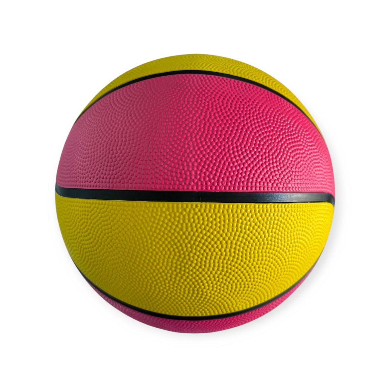 М'яч баскетбольний XIDSEN розмір 5 жовто-рожевий 5#2-Yellow+Red