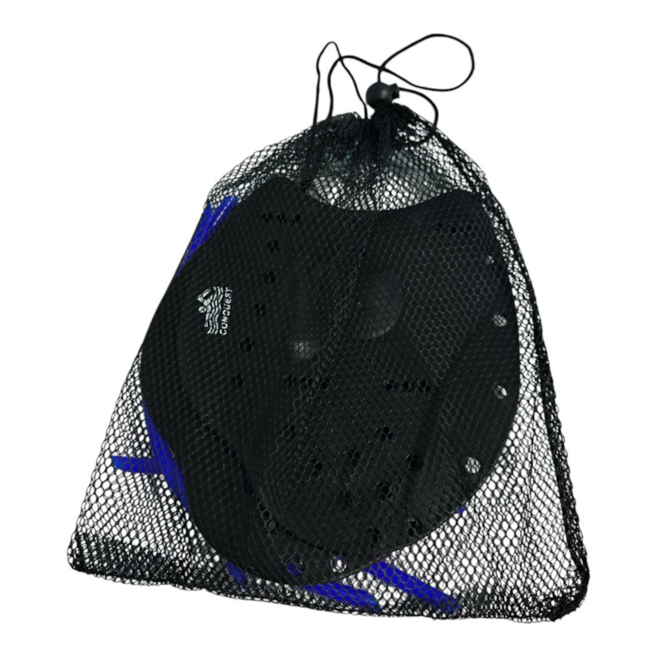 Лопатки для плавання жорсткі з синіми ремінцями розмір S SH2-S-blue