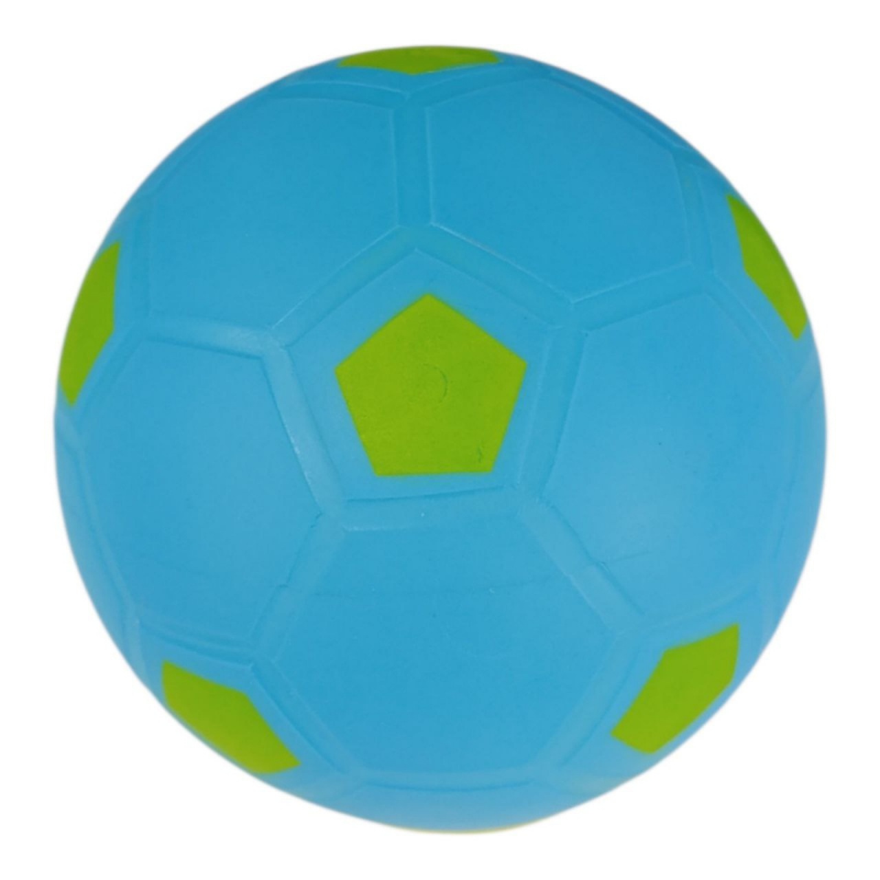 М'яч дитячий діаметр 15 см блакитний A55-FT- Blue+Yellow