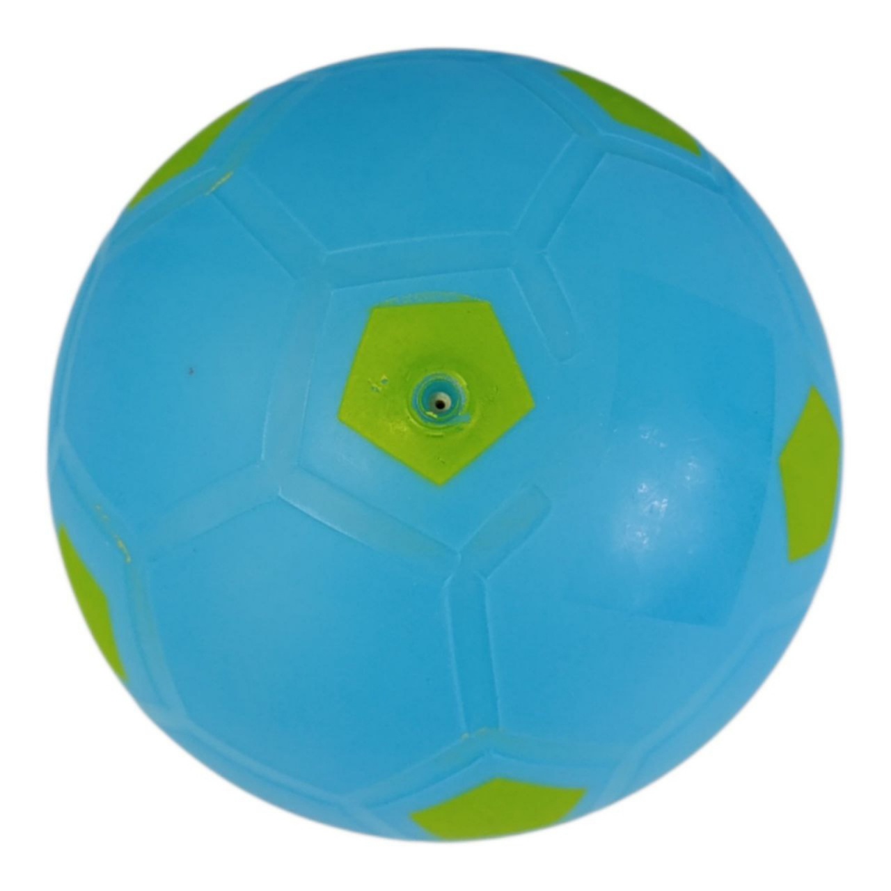 М'яч дитячий діаметр 15 см блакитний A55-FT- Blue+Yellow