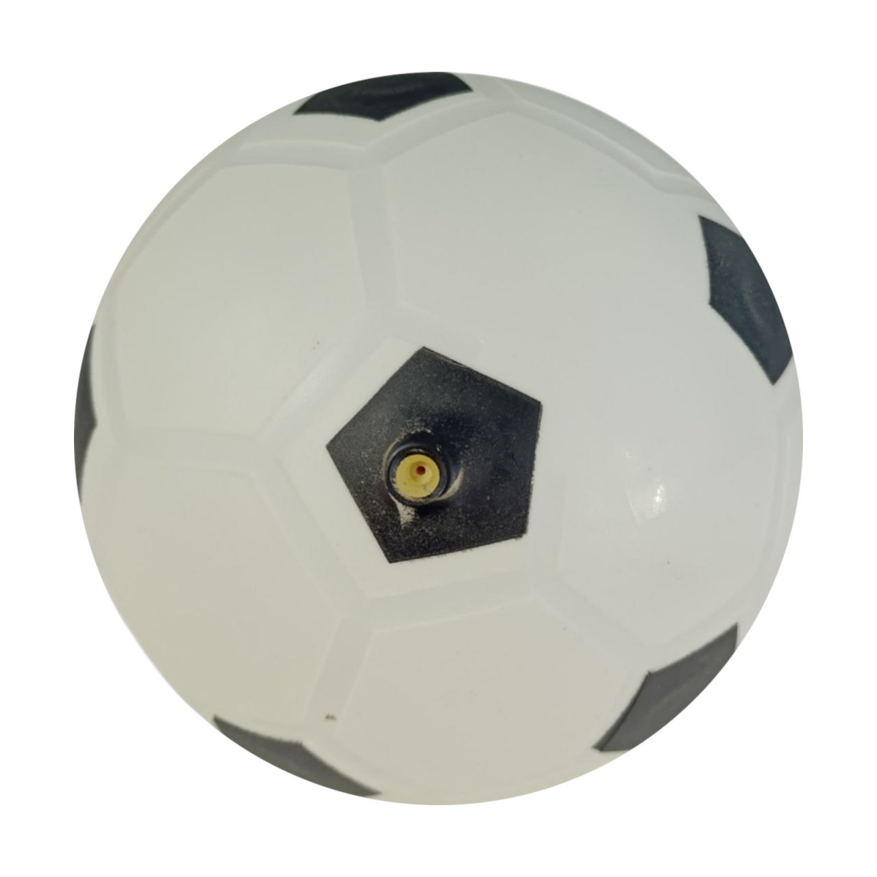 М'яч дитячий діаметр 15 см білий A55-FT-White+Black