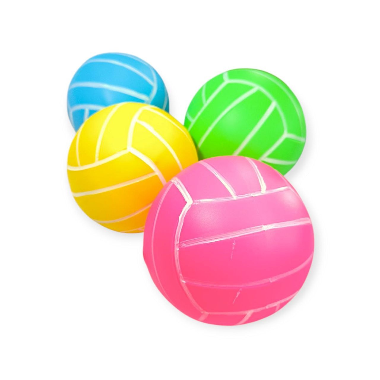 М'яч дитячий ВОЛЕЙБОЛ d-14 см 87 гр A55-BA блакитний