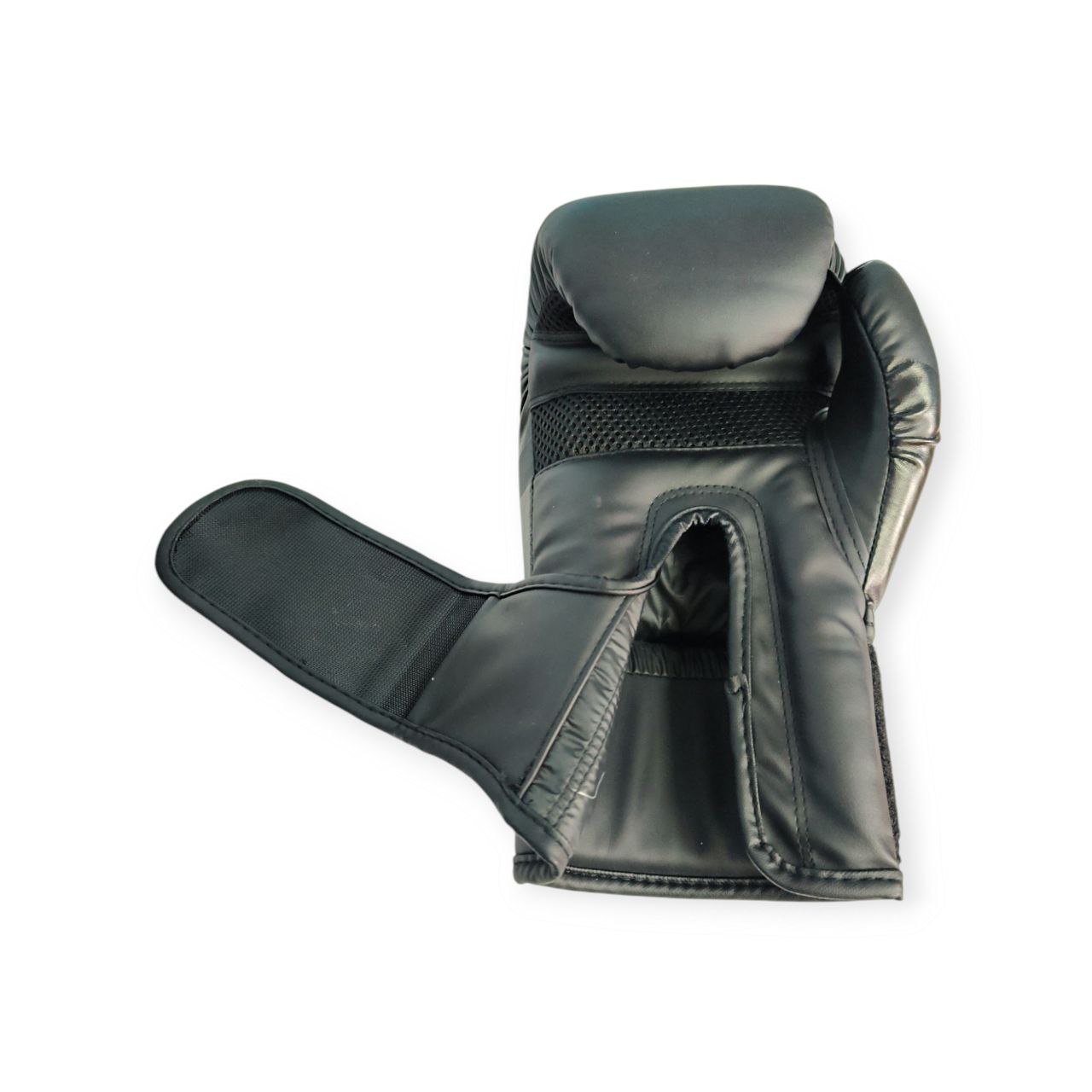 Рукавички боксерські POWER чорні 6 унцій Q116-Black-6