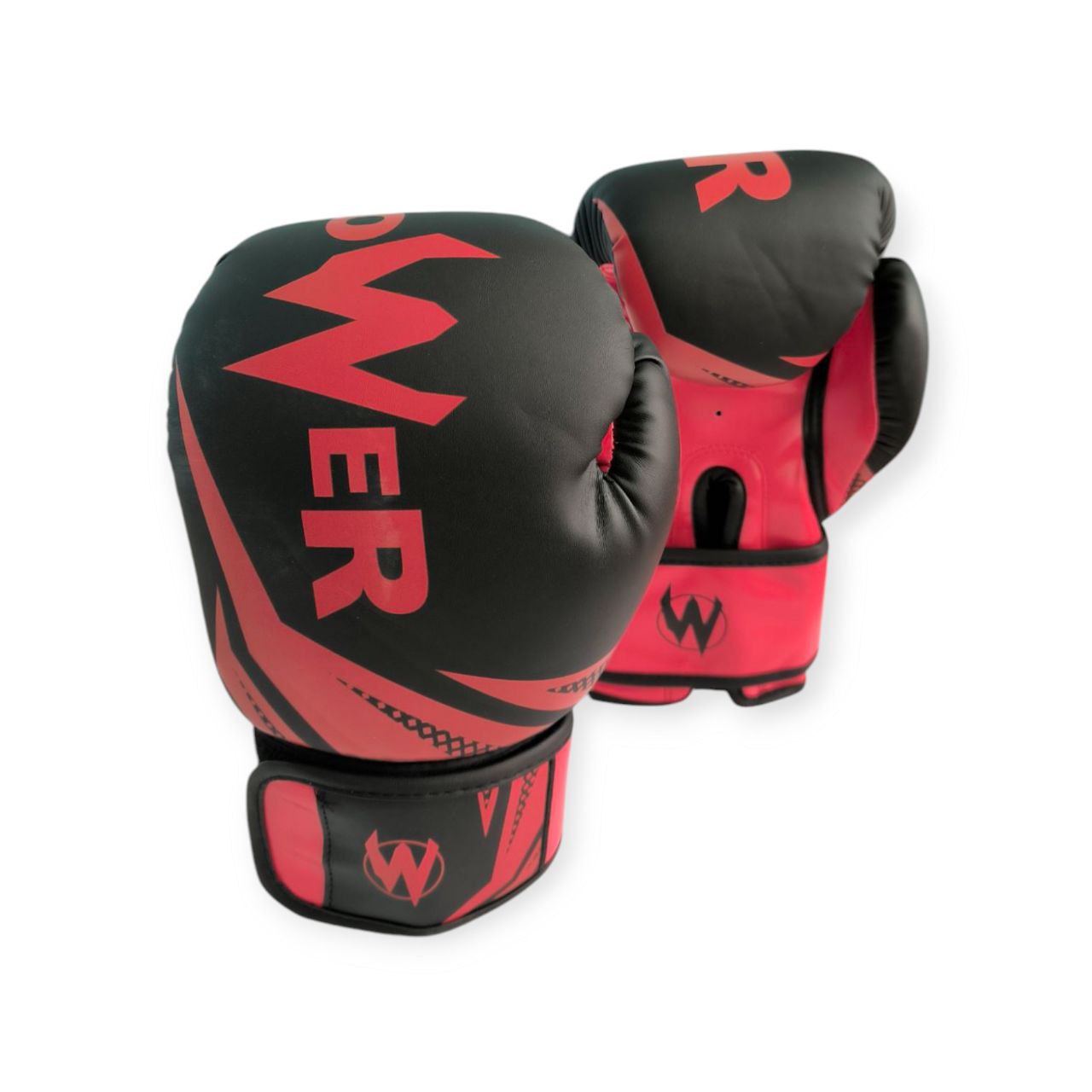 Рукавички боксерські POWER червоні 10 унцій POW-W-Red-10