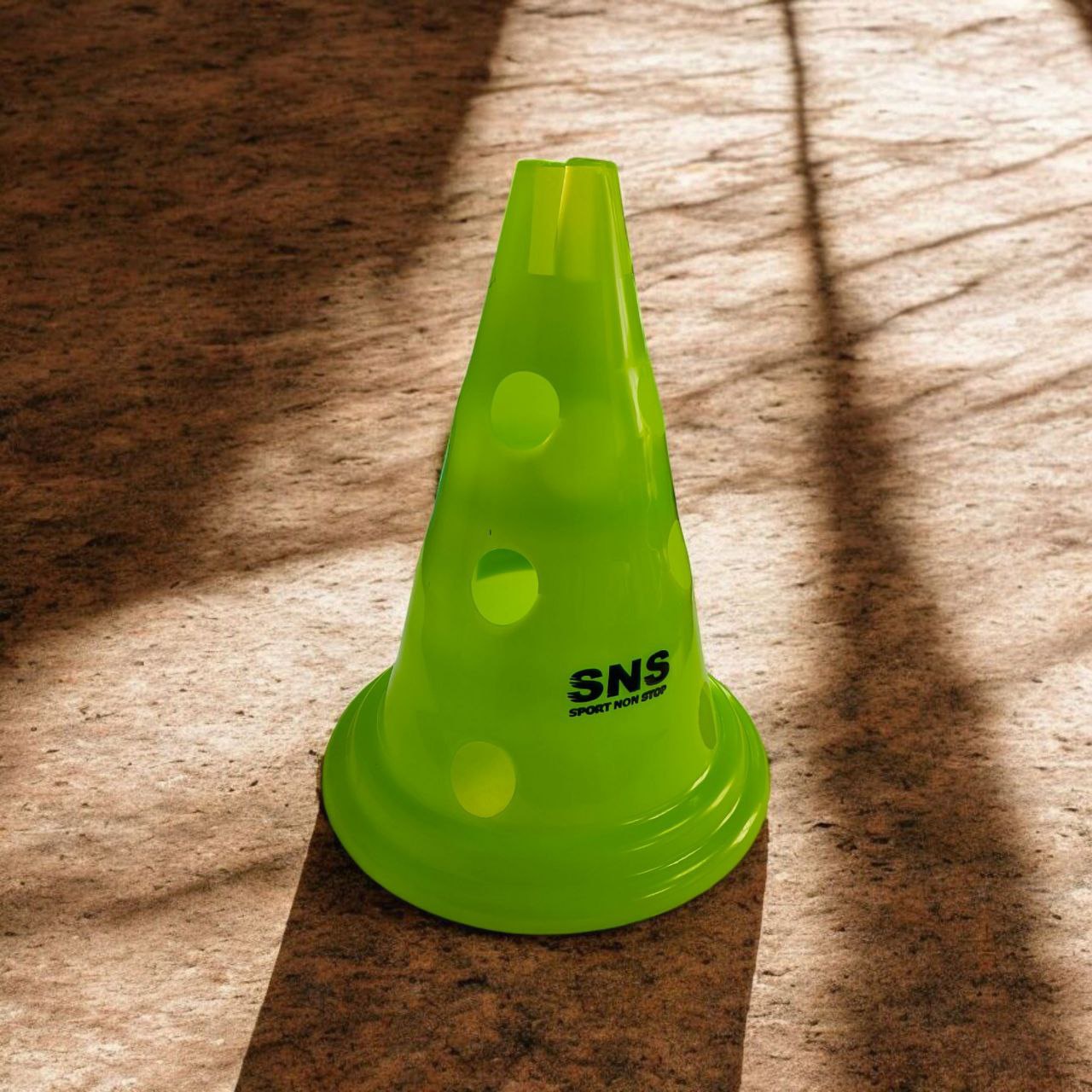 Фішка-конус з отворами 30 см O-83830 салатова