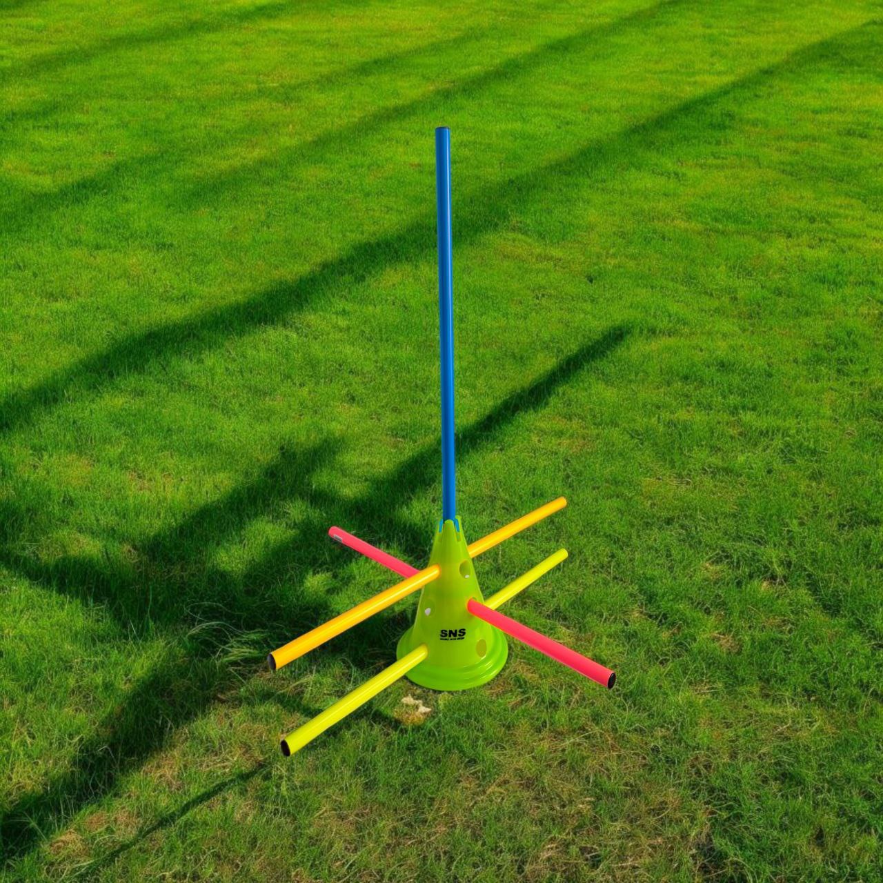 Палиця гімнастична 100 см жовта