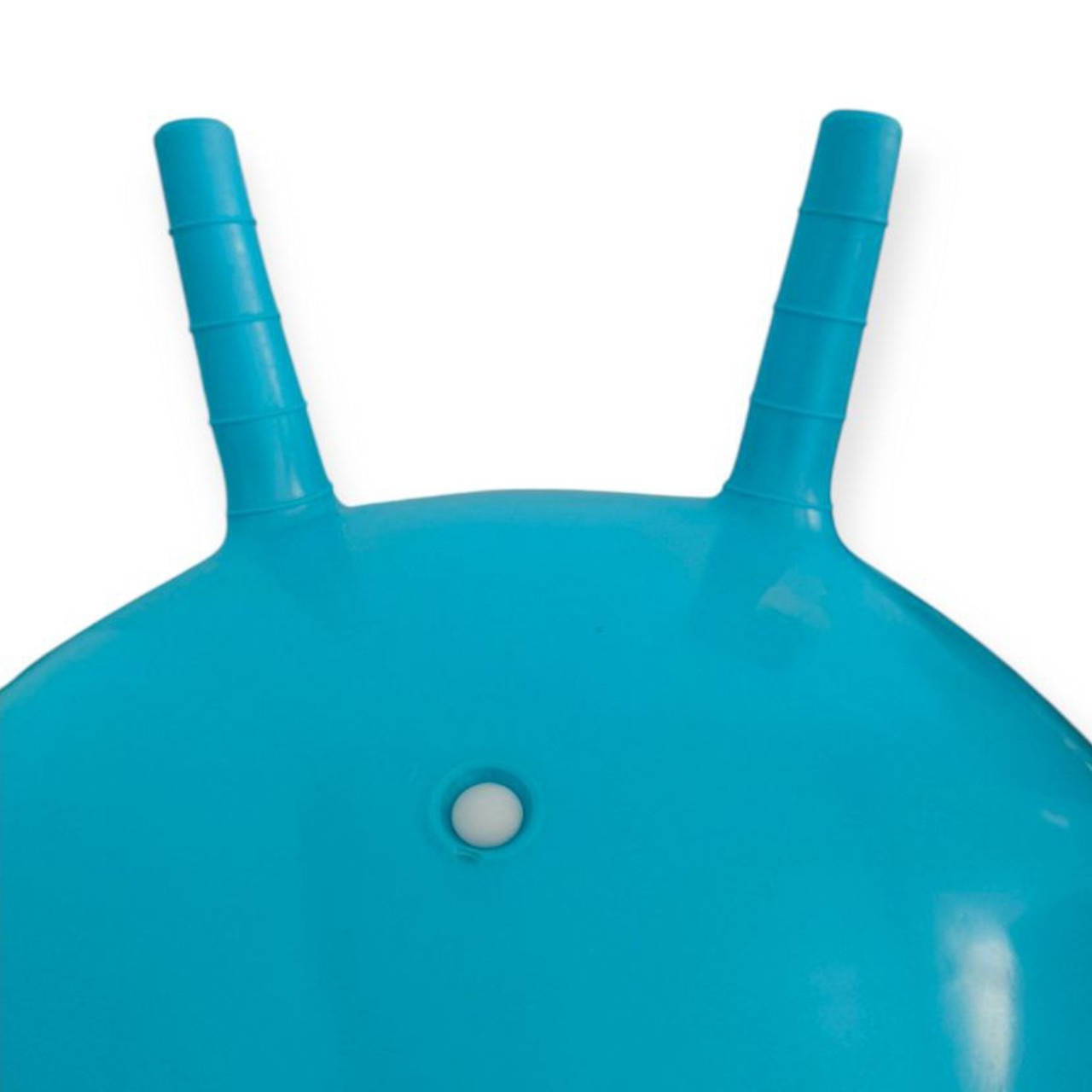 М'яч дитячий стрибун 45 см з ріжками синій 3-D45-azure