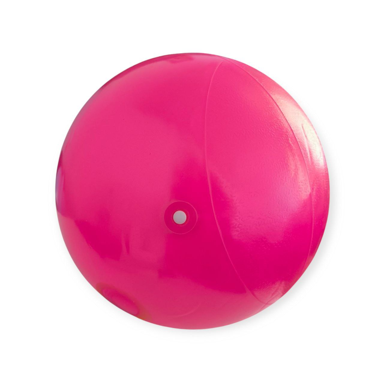 М'яч дитячий стрибун 50 см з ручкою рожевий 4-D50-rose red