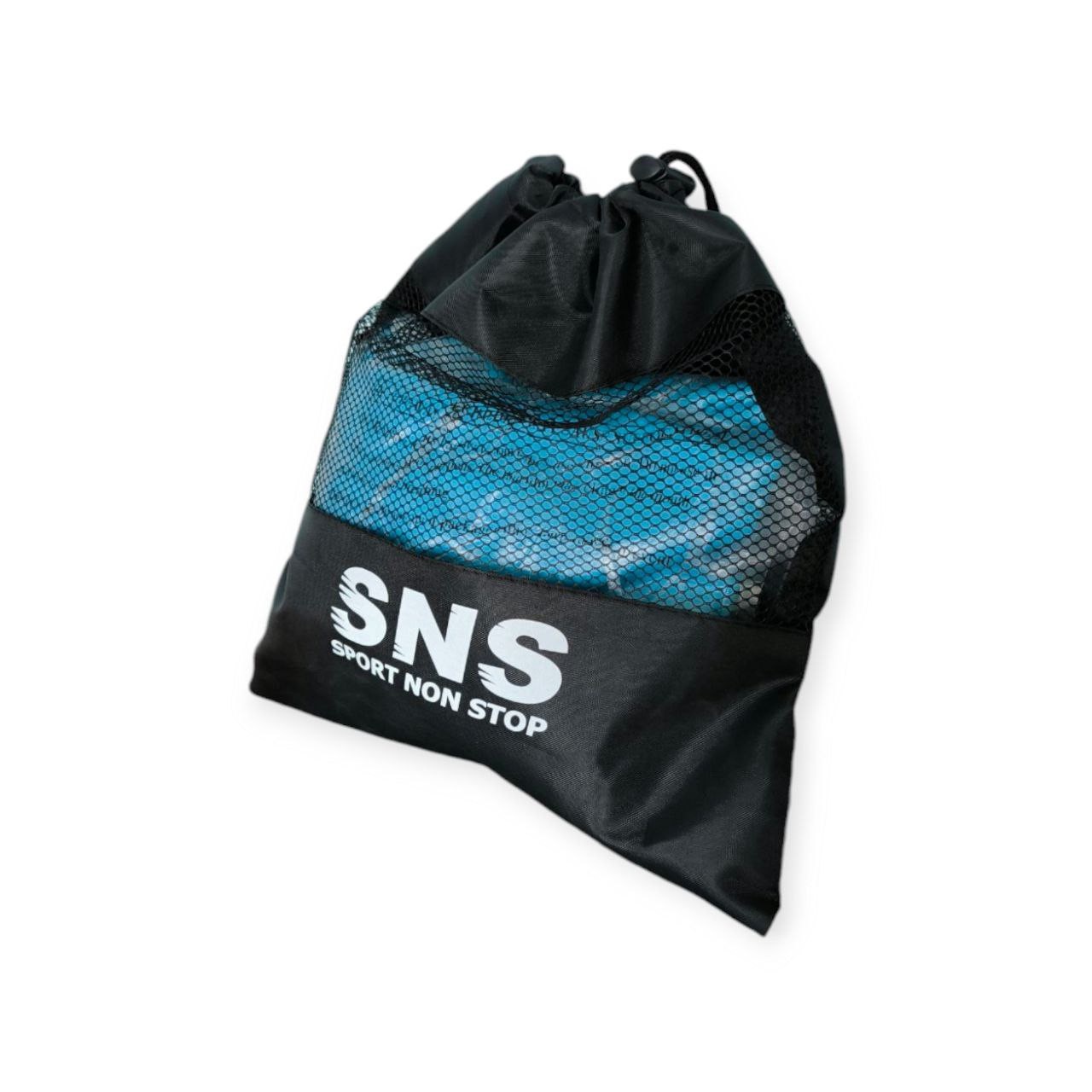 М'яч дитячий стрибун 55 см з ручкою синій 4-D55-azure