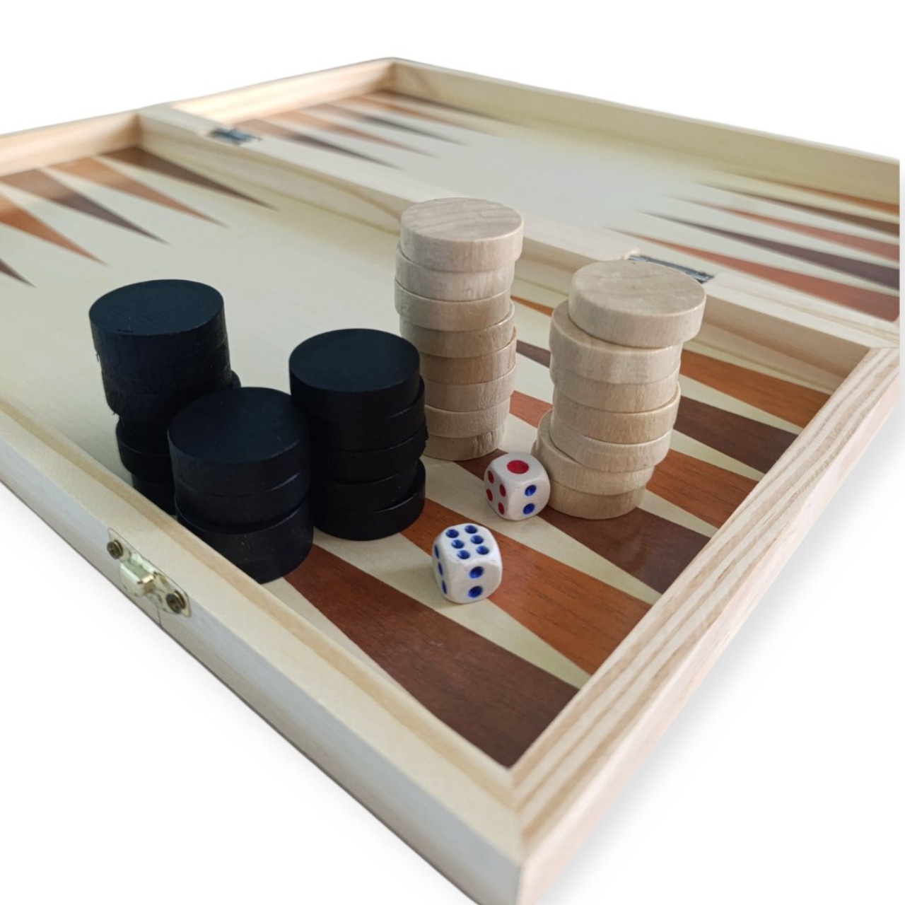 Настільна дерев'яна гра 3 в 1 S4846 дошка 48 х 48 см