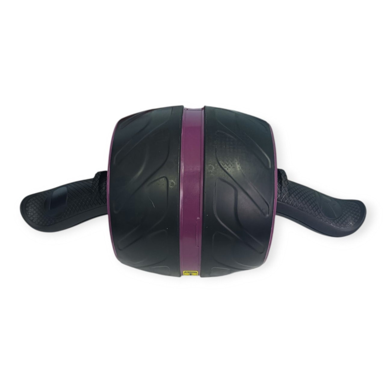 Ролик для преса інерційний одноколесний з килимком PO-PL-Purple