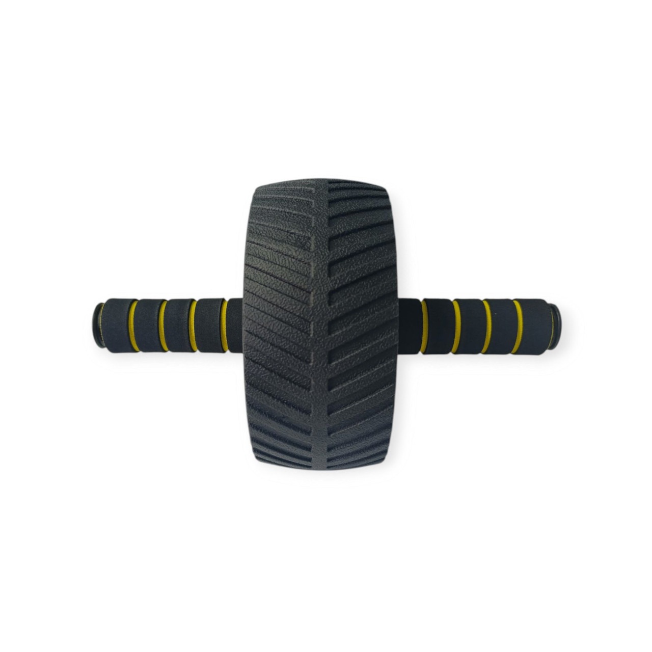 Ролик для преса одноколісний з килимком чорний PO-HD-Black