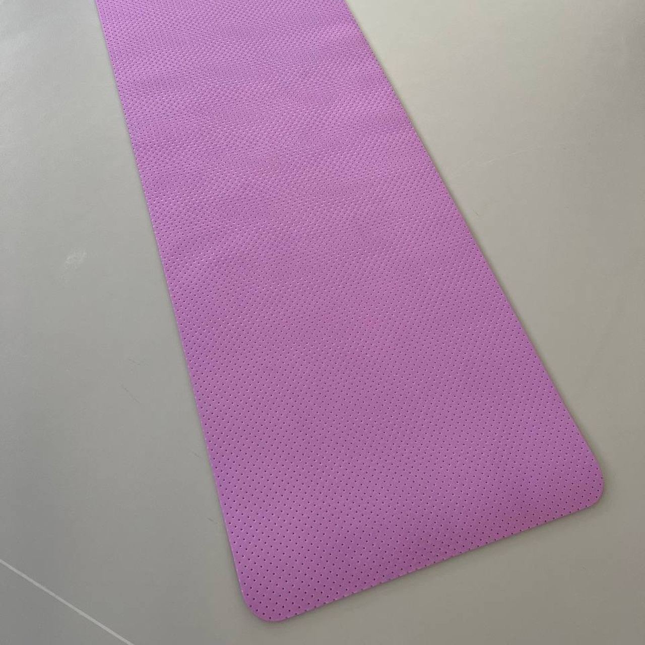Килимок SNS для фітнесу та йоги перфорований фіолетовий ОТРЕ-6мм-Ф+Ф