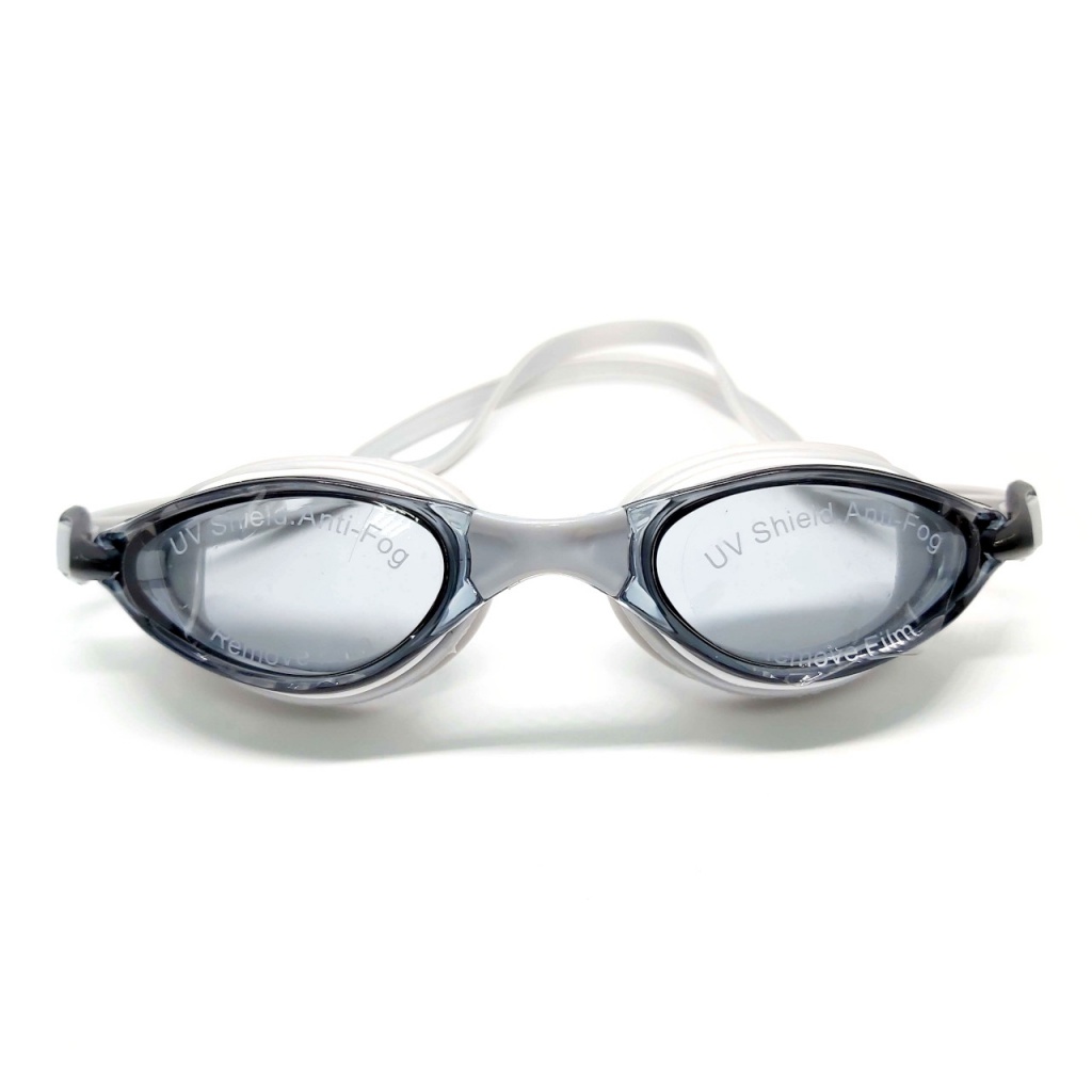 Окуляри для плавання CONQUEST BL-6800-СЕЧ сіро-чорні