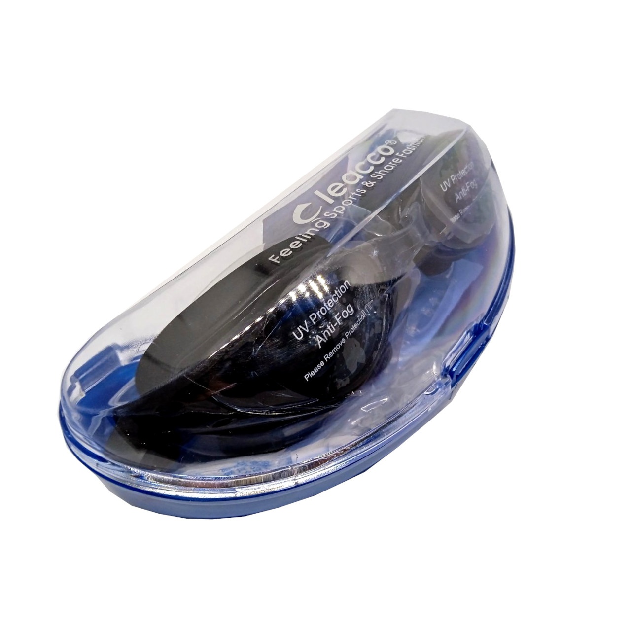 Окуляри для плавання LEACCO SG603-black чорні