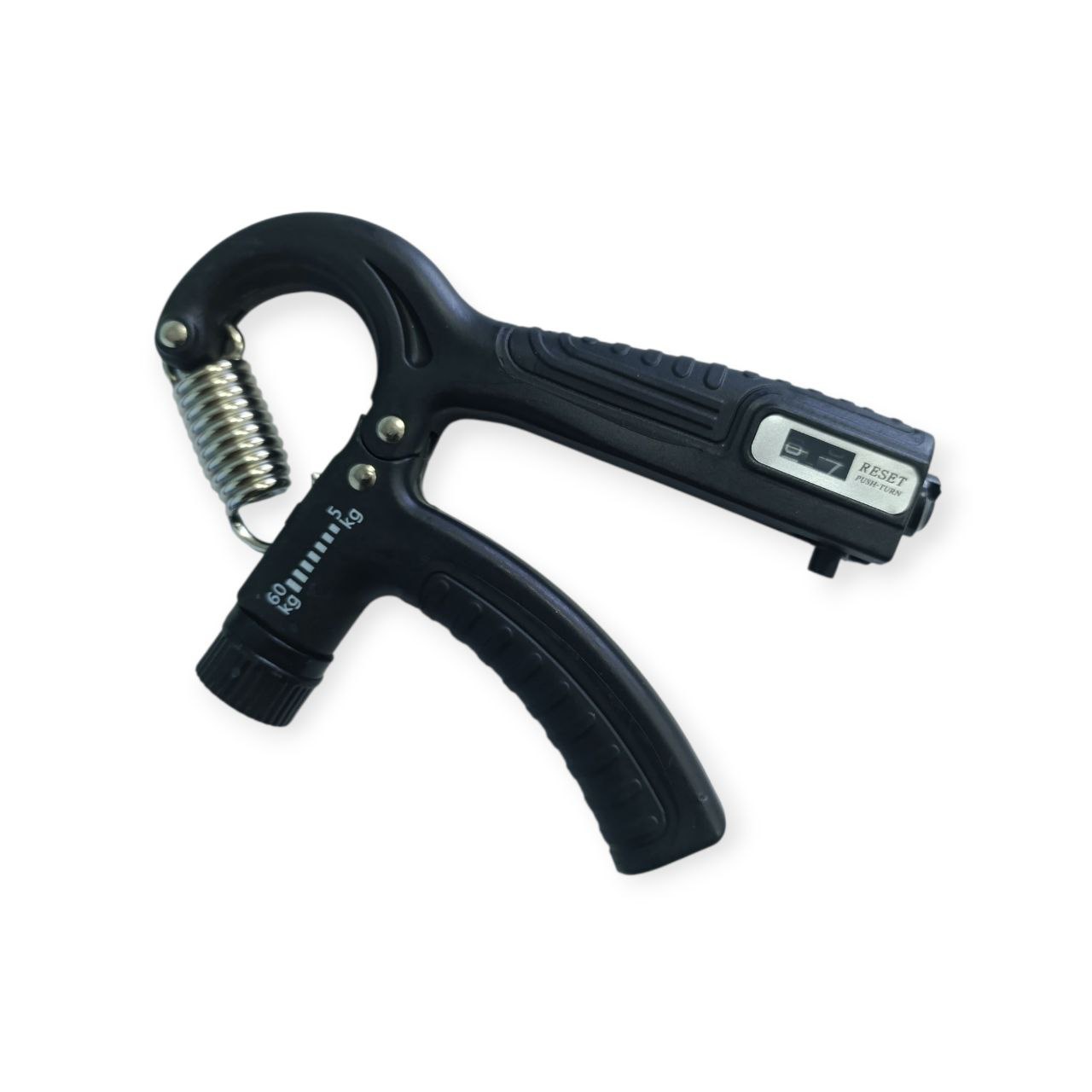 Еспандер кистьовий НОЖИЦІ 5-60 кг з лічильником WLQ2-Black-Black