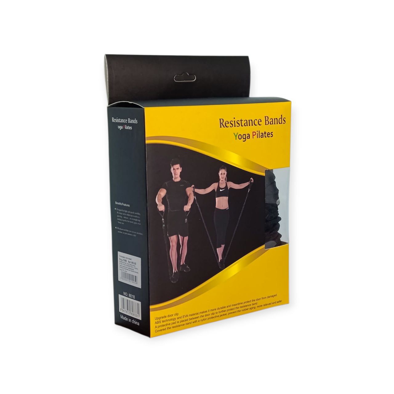 Еспандер плечовий латексна трубка в обплетенні 2-4,5 кг WX44