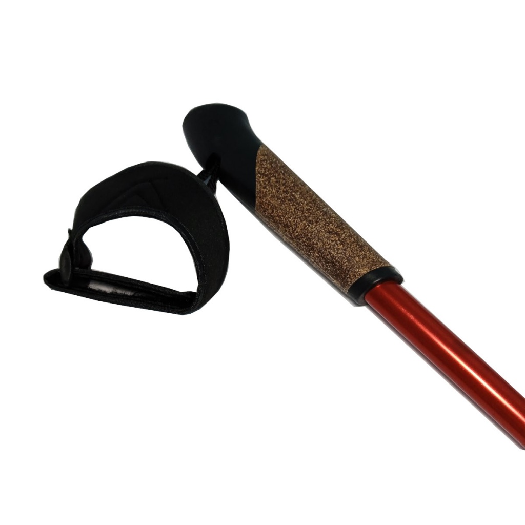 Палиці для скандинавської ходьби SNS червоні G-DS3-K