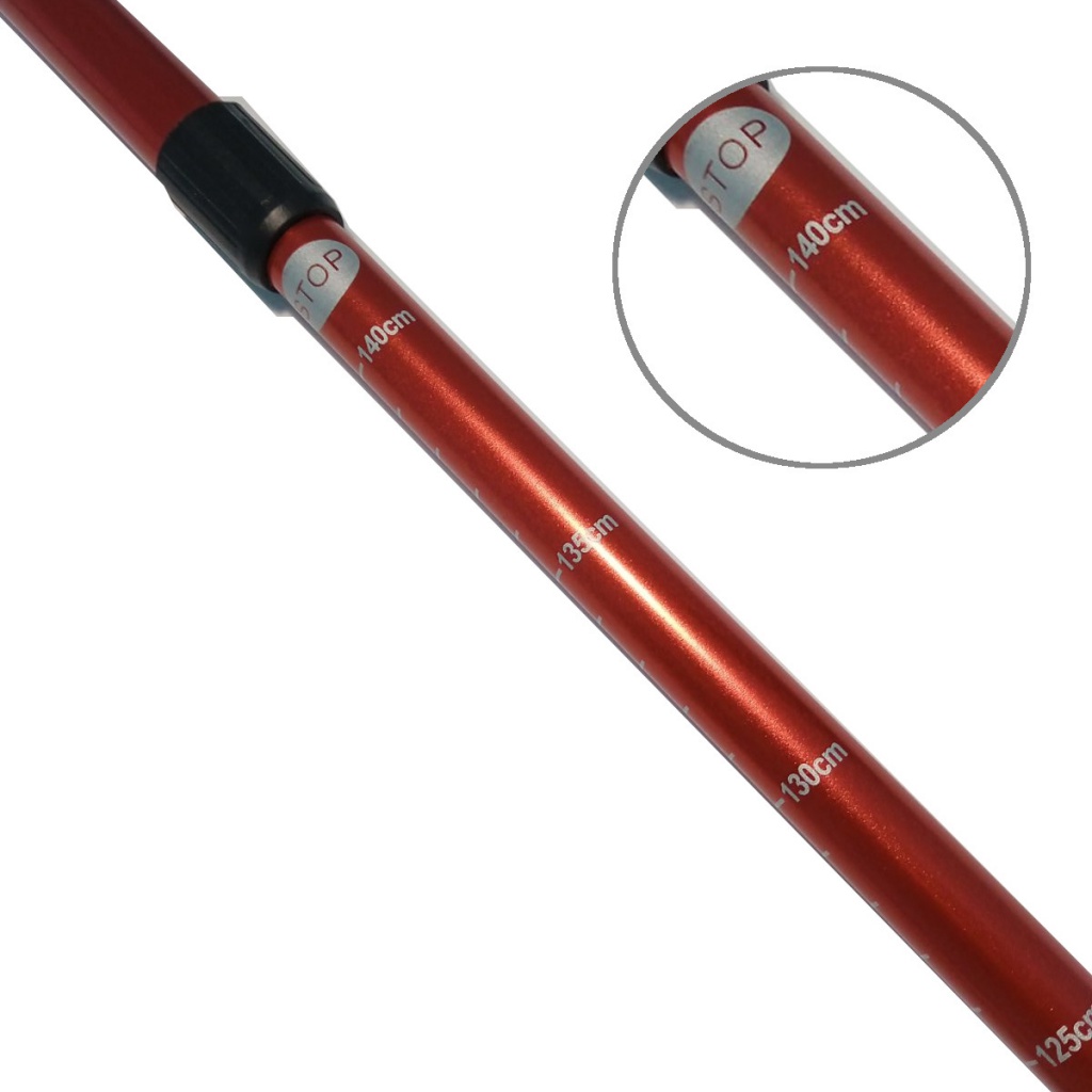 Палиці для скандинавської ходьби SNS червоні G-DS3-K