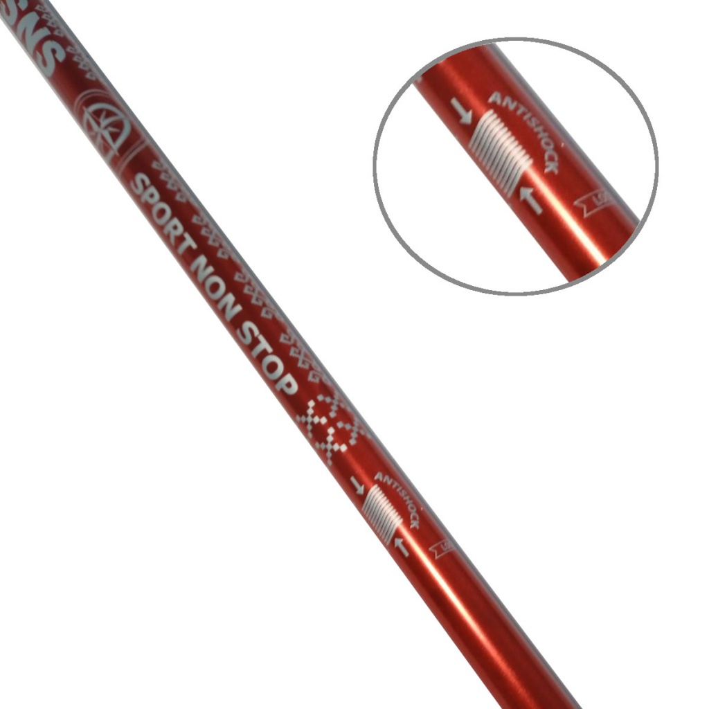 Палиці для скандинавської ходьби SNS червоні G-DS3-K