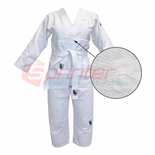 Кімоно для дзюдо біле зріст 130, 30-34