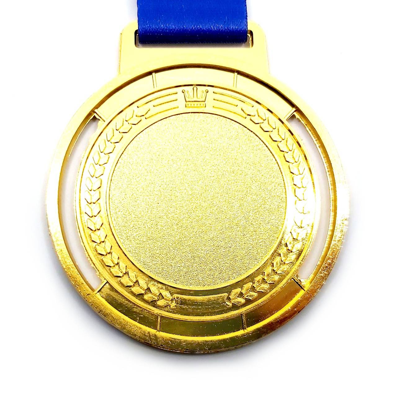Медаль спортивна 6,5 см зі стрічкою за І місце J265-12G