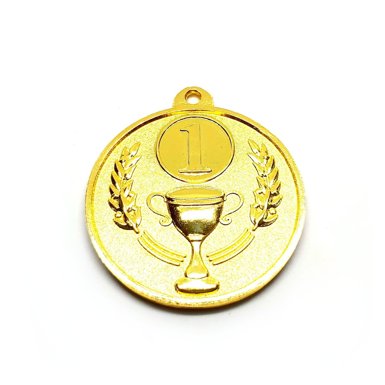 Медаль спортивна 5 см зі стрічкою за І місце  J25-13G