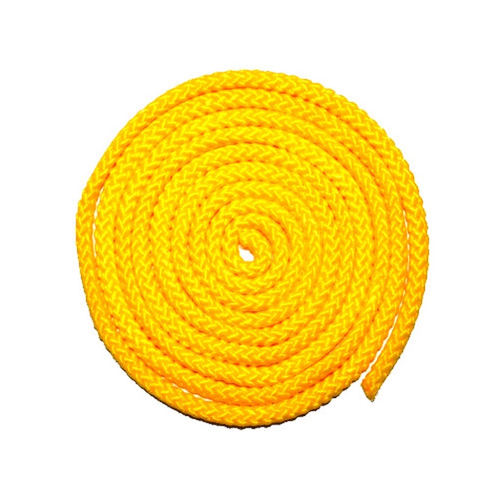 Скакалка гімнастична 3 м жовта