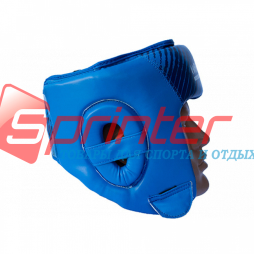 Шолом боксерський відкритий HARD TOUCH PU розмір S синій
