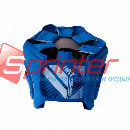 Шолом боксерський відкритий HARD TOUCH PU розмір М синій