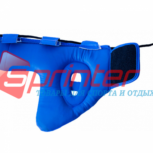 Шолом боксерський відкритий HARD TOUCH PU розмір М синій