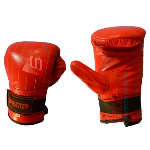 Рукавички снарядні шкіряні SPRINTER розмір ХL червоні
