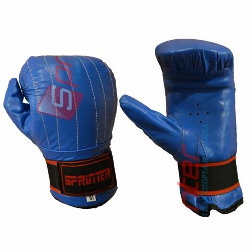 Рукавички снарядні шкіряні SPRINTER розмір М сині