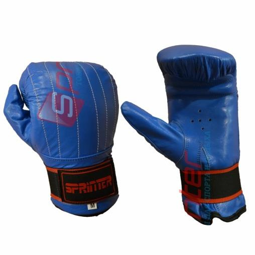 Рукавички снарядні шкіряні SPRINTER розмір ХL сині
