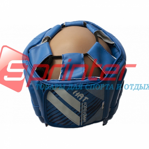 Шолом боксерський закритий HARD TOUCH PU розмір S синій