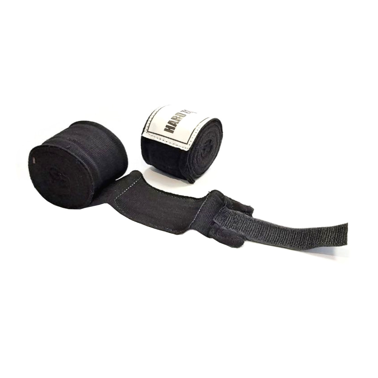 Бинти боксерські нейлон HARD TOUCH 3,5 м чорні