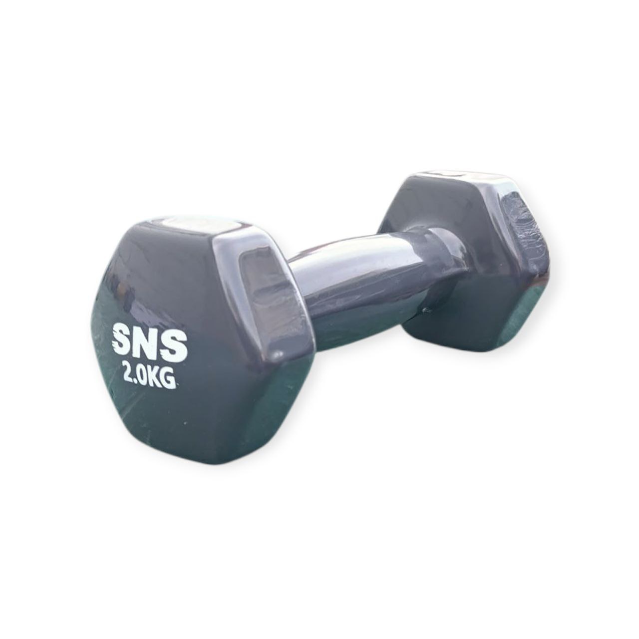 Гантель вінілова SNS 2 кг сіра