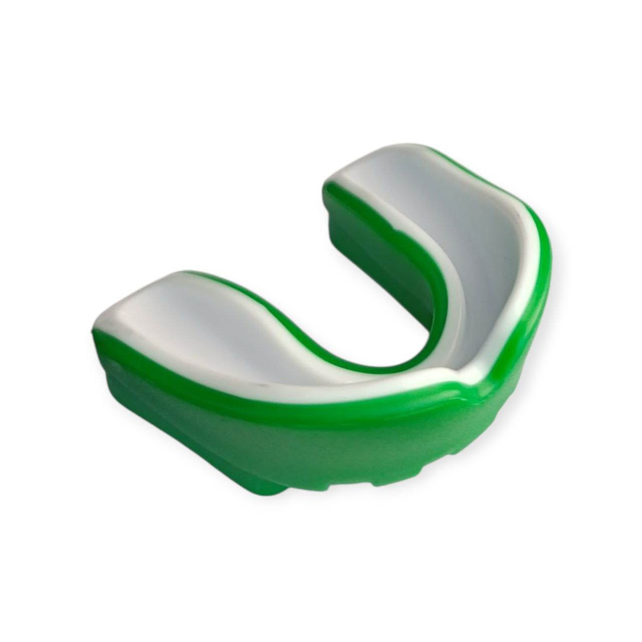 Капа боксерська дитяча POWER HC4-GR+WT зелено-біла