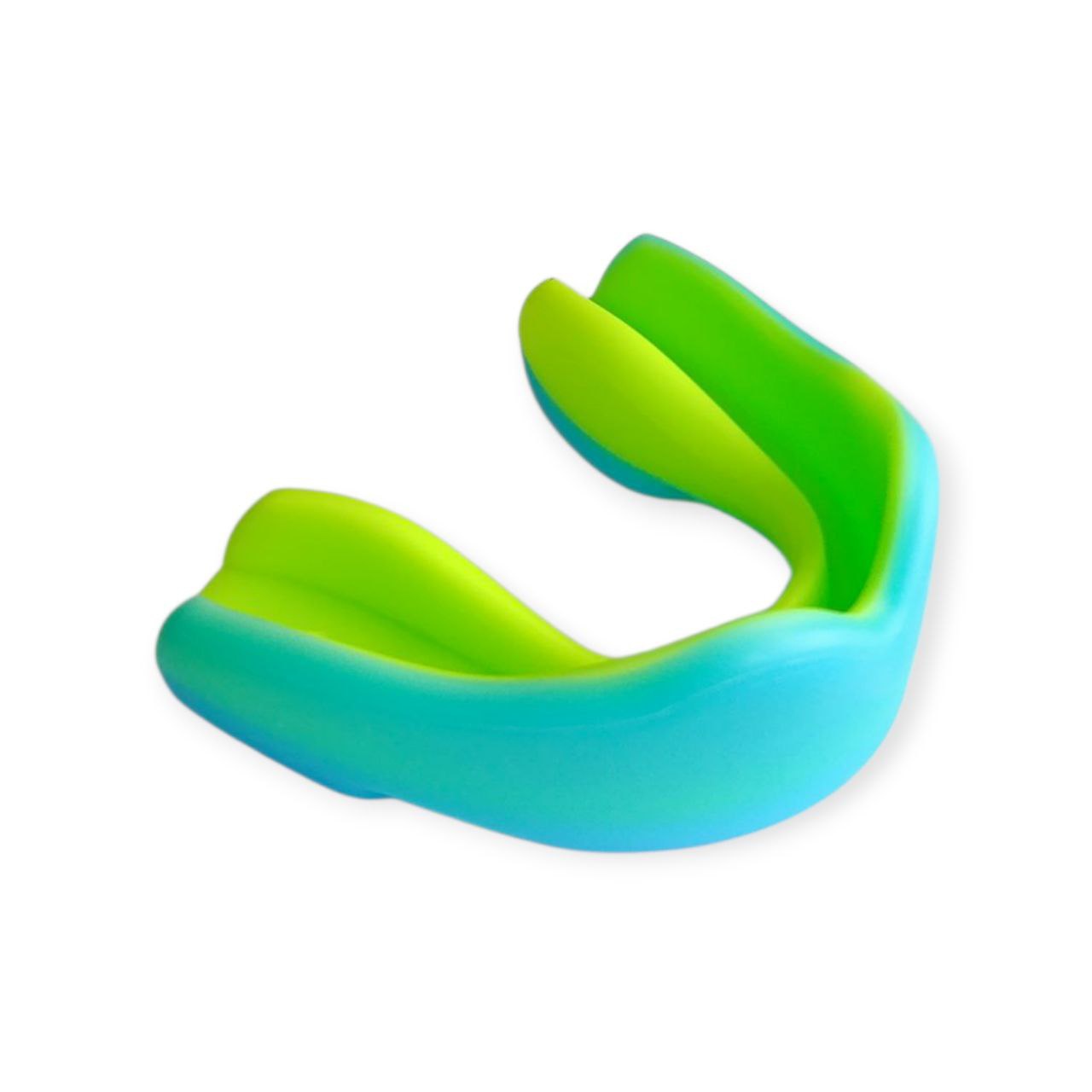 Капа боксерська дитяча POWER HC3-BG+LGR бірюзово-зелена