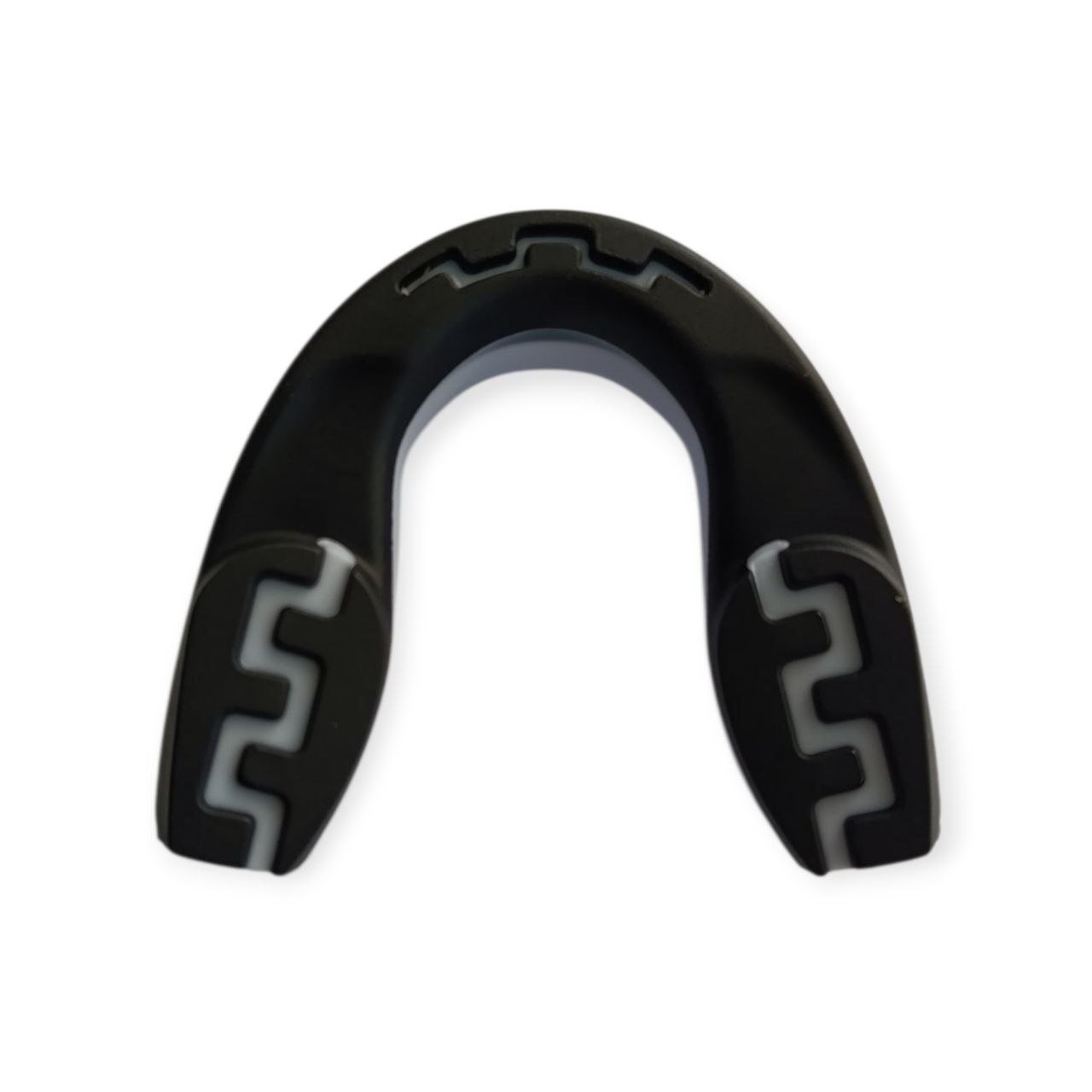 Капа боксерська дитяча POWER HC3-BK+WT чорно-біла