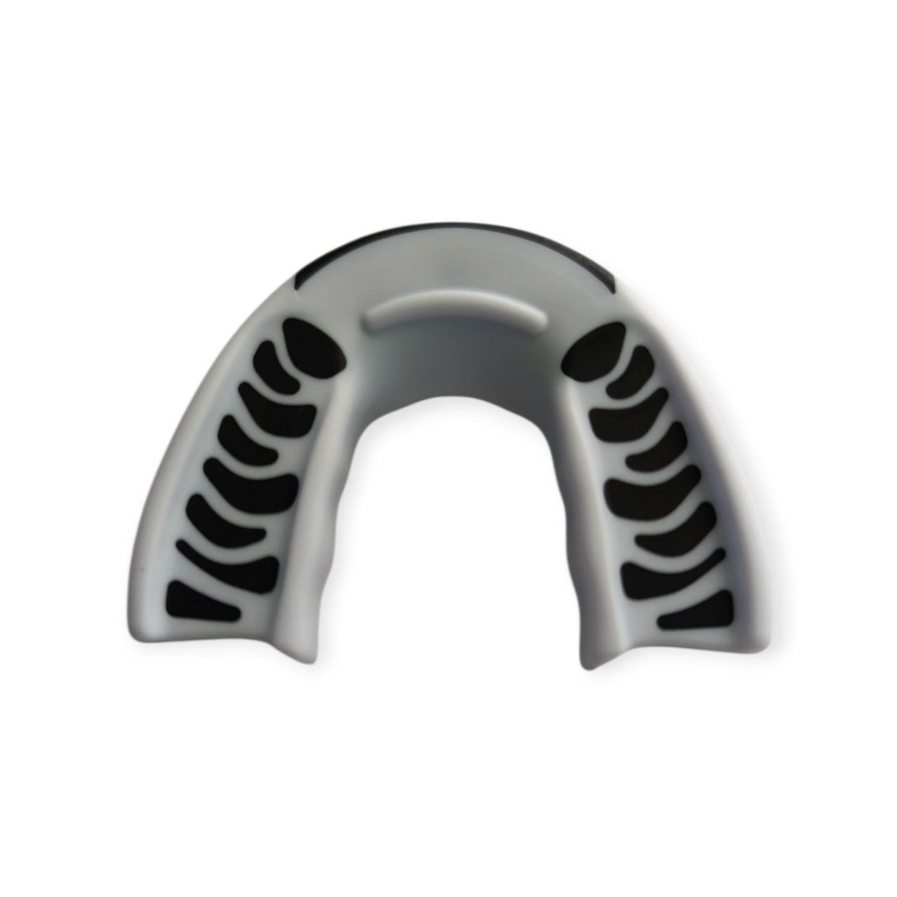 Капа боксерська дитяча POWER HC2-WT+BK біло-чорна