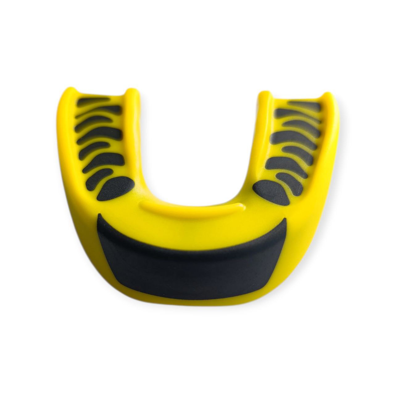 Капа боксерська дитяча POWER HC2-YE+BK жовто-чорна