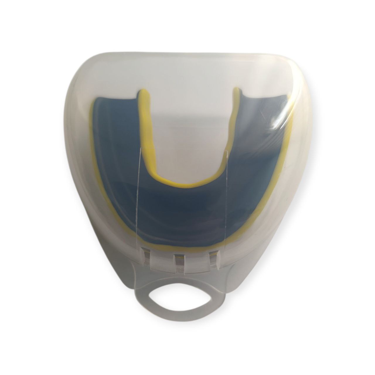 Капа боксерська дитяча POWER HC2-YE+BK жовто-чорна