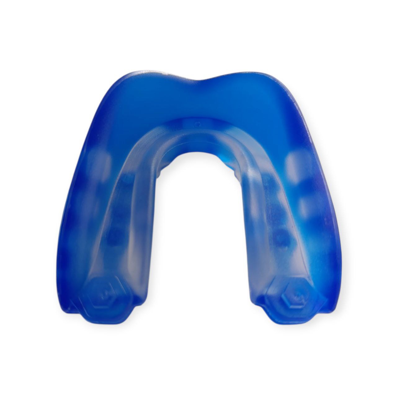 Капа боксерська дитяча POWER HC1-BL+TM синьо-прозора