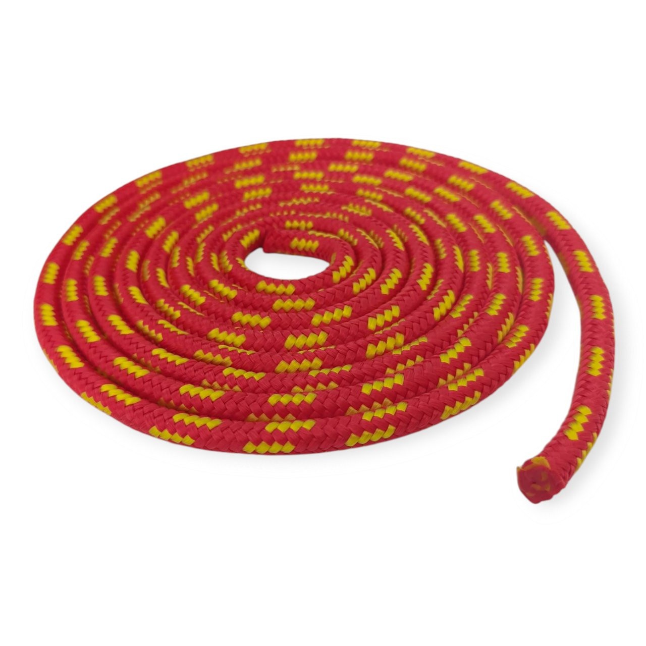 Скакалка гімнастична 3 м червоно-жовта TS02-rd-ye