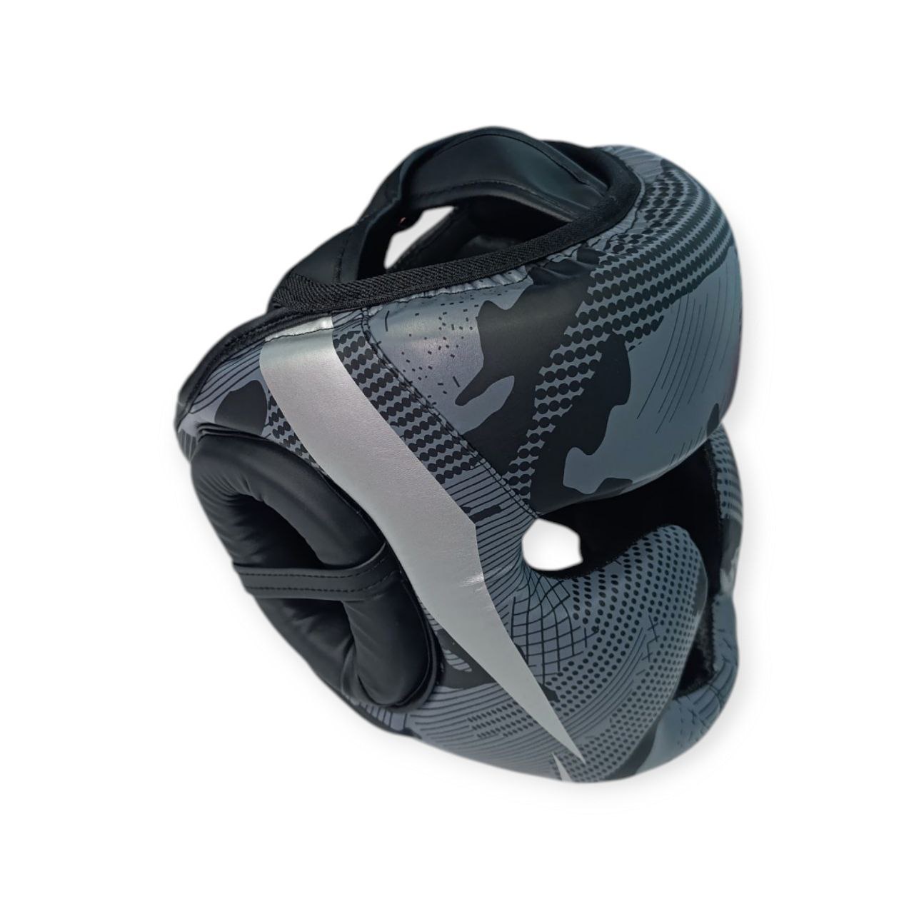 Шолом боксерський закритий сірий L HT-M1-L-Grey