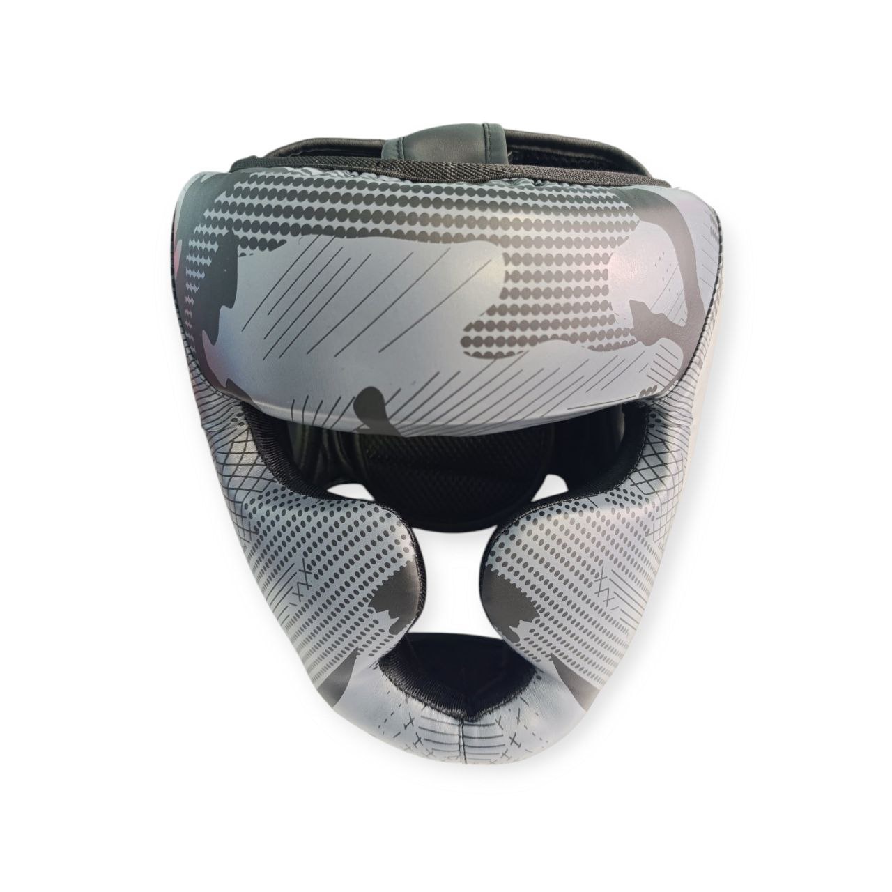 Шолом боксерський закритий сірий М HT-M1-M-Grey