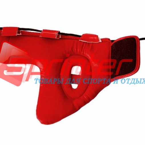 Шолом боксерський відкритий HARD TOUCH PU розмір S червоний